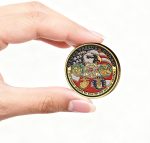 Coins Fredoom Military Appreciation Challenge Coins,Great Seal of The United States Eagle Army Challenge Coins - Image 5