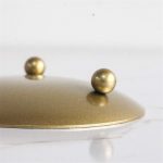 YYaaloa 2 Pack Gold Decorative Iron Plate Candle Holder 4.33'' Candle Stand Candle Plate for LED & Wax Candles, Incense Cones, Spa, Weddings (Gold-2 Pack) - Image 5