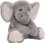 Lambs & Ivy Jungle Safari Gray Plush Elephant Stuffed Animal Toy - Jett | 13 inches total height, 9.5 inches tall when seated, adorable plushie safe for all ages - Image 3