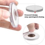 FULLCASE 168 Pieces 46mm Coin Capsules with Foam Gasket and Plastic Storage Organizer Box, 6 Sizes (20/25/27/30/38/46mm) Coins Collector Case Holder for Coin Collection Supplies - 2 Pack - Image 4