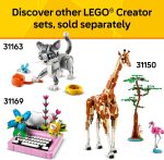 LEGO Creator 3 in 1 Wild Animals Panda Family - Building Toy Kit for Kids with 3 Building Options, Panda, Penguin, or Orca - 8 Year Old Girl & Boy Birthday Gifts - 31165 - Image 8
