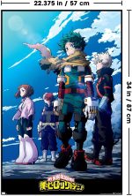 My Hero Academia: Season 7 - Group Key Art Wall Poster, 34L" x 22.4W", Unframed Version - Image 4