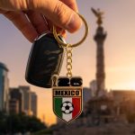 2026 FIFA World Cup Keychain – Officially Licensed, Collectible Gift for Fans, Durable Metal Ring for Keys, Backpacks - Image 4