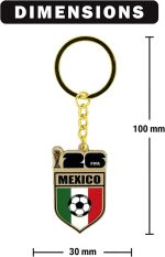 2026 FIFA World Cup Keychain – Officially Licensed, Collectible Gift for Fans, Durable Metal Ring for Keys, Backpacks - Image 5