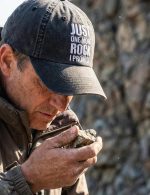 Rock Collector Gifts, Geology Gifts, Adjustable Embroidered Hat | Rock collector gifts for geology lovers: embroidered quote, washed cotton comfort, curved brim, and an adjustable buckle - Image 3