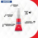 1 Gram (Pack of 24) Single Use Super Glue All Purpose - Superglue - Ca Glue Thick & Strong Adhesive for DIY Craft, Ceramics, Frame, Leather, Metal Etc - Image 3