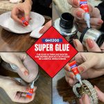 1 Gram (Pack of 24) Single Use Super Glue All Purpose - Superglue - Ca Glue Thick & Strong Adhesive for DIY Craft, Ceramics, Frame, Leather, Metal Etc - Image 5