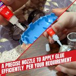 1 Gram (Pack of 24) Single Use Super Glue All Purpose - Superglue - Ca Glue Thick & Strong Adhesive for DIY Craft, Ceramics, Frame, Leather, Metal Etc - Image 6