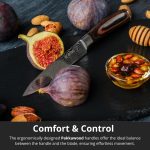 Yatoshi Professional Kitchen Knife Set, 15 Pieces, High Carbon Stainless Steel, Ergonomic Handle - Image 4