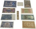 | Exclusive Collection of 10 Original Ancient Banknotes from 4 Different Centuries with Certificate of Authenticity | Genuine and Rare Numismatic Demonetized Treasures - Image 9