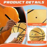 Hiboom Autograph Signed Basketball with Air Pump - Image 4