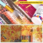 YAKAMOZ Jigsaw Puzzle Glue Clear with Silicone Brush, Sponge Head, 120mL | Clear Drying Formula | Protect Finished Puzzle Artwork | Easy Sponge Head Application - Image 5