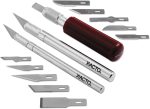 X-ACTO Compression Basic Knife Set, Includes 3 Knives, 13 Blades, Soft Carry Case, 17 Count - Crafting, Art Projects, Cutting Tools - Image 3