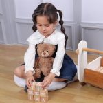 Apricot Lamb Toys Plush Brown Teddy Bear Stuffed Animal Soft Cuddly Perfect for Child 8 Inches - Image 5