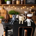 Funny Coffee Figurines Set – Bar Decor – Cute Accessories for Kitchen or Office – Barista Gift - Image 3