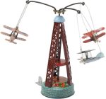 Rotating Biplane Toy, Iron Retro Aircraft Glider Biplane Pendant Model Airplane,Christmas,Home Decor,Ornament,Desktop Decoration - Image 6