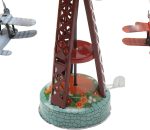 Rotating Biplane Toy, Iron Retro Aircraft Glider Biplane Pendant Model Airplane,Christmas,Home Decor,Ornament,Desktop Decoration - Image 7