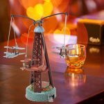 Rotating Biplane Toy, Iron Retro Aircraft Glider Biplane Pendant Model Airplane,Christmas,Home Decor,Ornament,Desktop Decoration - Image 9
