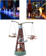 Rotating Biplane Toy, Iron Retro Aircraft Glider Biplane Pendant Model Airplane,Christmas,Home Decor,Ornament,Desktop Decoration - Image 10