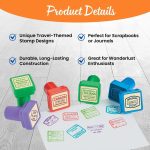 Passport Stampers - 24 Pieces - Educational and Learning Activities for Kids | Educational Activities, Learning Activities, For Kids - Image 6