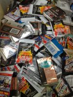 NHL Hockey (100) Cards in Sealed Wax Packs Upper Deck OPC Parkhurst Topps Bowman - Image 3