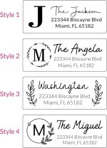 Personalized Stamp, Custom Stamp,Signature Stamps,9 Colors,5 Sizes/Signing Name,Self Inking Personalized Rubber Stamp, Business Stamps - Image 3
