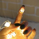 GUOCHENG 6.56ft 20 LED Music Note String Lights, Battery Operated Warm White Stave Shaped Decorative Fairy Lights, Musical DIY Gift for Music Lover - Image 4