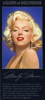 USPS Legends of Hollywood Marilyn Monroe (1926-1962) (Hollywood Movie Star) (Sheet of 20) 32 Cent Postage Stamps 1995 Scott #2967 - Image 3