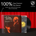 12" Vinyl Record Outer Sleeves (100 Pack), 3 Mil Crystal Clear | Polyethylene, 12.75" x 12.75", Archival Safe, Anti-Static & Acid-Free, LP Album Protection From Dust & Scratches - Image 8