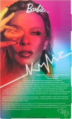 Barbie Signature Doll, Kylie Minogue Posable Collectible in “Padam Padam” Music Video Outfit with Red Bodysuit, Chiffon Cape and Lace-Up Boots - Image 7