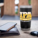 IPA Lot Brewery Craft Beer Tasting Pun Brewer Homebrew Stainless Steel Insulated Tumbler - Image 8