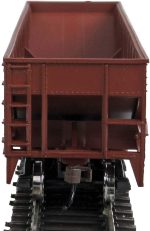 Walthers Trainline Offset Hopper - Ready to Run -- Canadian National (brown, white; Large Logo) HO Scale - Image 4