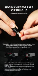 DSPIAE Departure Tool Combo Set – Precision Hobby Tools for Model Building, Gunpla, Crafting, and DIY Projects - Image 6