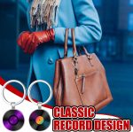 Sureio 10 Pcs Retro Vinyl Record Album Keychain Music Recording Player Metal Dj Pendant Charm Key Chain Gift for Music Lover - Image 8