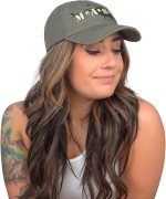 OKX Adult Unisex MASH TV Show Medi-Vac Logo Olive Green Adjustable Baseball Hat - Image 4