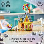 LEGO Disney and Pixar ‘Up’ House, Classic Disney Celebration Building Toy Set for Kids and Movie Fans Ages 9 and Up, A Fun Gift for Fans and Anyone Who Loves Creative Play, 43217 - Image 3