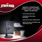 Ukonic Marvel Spider Man Streetlight LED Mood Light Desk Lamp | Superhero Night Light | 16 Inches - Image 8