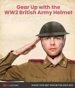 Nicky Bigs Novelties Military Helmet, US Army Helmet, WW2 Helmets, Army Hat, Green Helmets, US Soldier Costume - Image 7