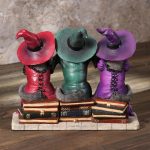 Veronese Design 4 7/8 Inch See No Evil Hear No Evil Speak No Evil Witch Cats Resin Animal Collectible Figurine - Image 6