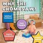 Chompshop ChompSaw Cardboard Cutter, Kid-Friendly Power Tool, Ages 5+ | No Sharp Blades, Screen-free Creative Play, 100-120V AC, Ready to Use and Award-Winning STEAM Toy - Image 7