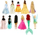 Disney Store Official Classic Doll Collection Gift Set - Disney Princess Toys Set with Dolls & Accessories - Comes in Display Box - Includes 11 Fashion Dolls & Accessories - Image 8