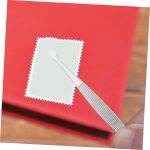 YARNOW Stainless Tweezers for Philately Collectors Anti-Static Long Curved Tongs for Stamps and Jewelry 6-inch Length - Image 6