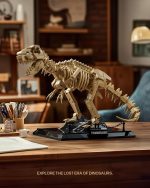Nifeliz T. Rex Dinosaur Fossil Building Set, NF10343 | Tyrannosaurus Rex Dinosaur Skeleton Building Set for Adults, Home Decor to Collect and Display, Gift for Fossils Lovers - Image 3