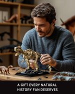 Nifeliz T. Rex Dinosaur Fossil Building Set, NF10343 | Tyrannosaurus Rex Dinosaur Skeleton Building Set for Adults, Home Decor to Collect and Display, Gift for Fossils Lovers - Image 6