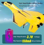 MAXBECK Remote Control Wireless Airplane Toy with Lights, Su-35 Rc Glider 2 Channel 2.4 GHZ Remote Control Planes, Outdoor Foam Rc Aircraft for Hobby Rc Airplanes - Image 3