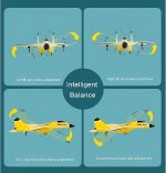 MAXBECK Remote Control Wireless Airplane Toy with Lights, Su-35 Rc Glider 2 Channel 2.4 GHZ Remote Control Planes, Outdoor Foam Rc Aircraft for Hobby Rc Airplanes - Image 4