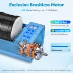 G1 4LB Professional Rock Tumbler Kit for Adults | Brushless Rock Polisher, Heavy-Duty Metal Base, 3 Speeds, 9-Day Timer, Memory, Complete Kit for Rock Hobbyists & Collectors - Image 4