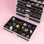 Rock Display Case, Rock Collection Box, 90 Grid Crystal Collection Display Case,Gemstone Display Shelf, Acrylic Clear Displays Cases Organizer for Gemstone Fossil Stone - Image 8