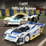 CaDA C63007W Mazda 787B Racing Car Building Blocks,1797 PCS 1:10 Licensed Supercar Technik Model Set with Rotary Engine Simulation - Image 4