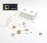 Boen 20.5mm Coin Flips 300Pcs 2x2 Cardboard Holders for Penny Dime | Precision die-cut from non-PVC virgin wood pulp, these holders fold cleanly with perfectly aligned windows - Image 7